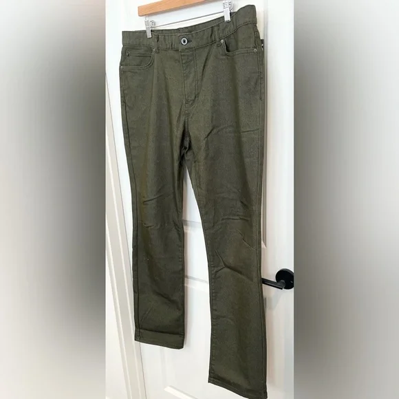 NWT Black Diamond Mission Wool Denim Pants Green Men’s Size 38x34 - Picture 3 of 9